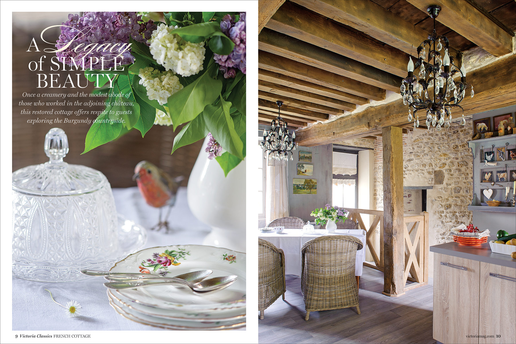 Long beloved by our readers, French Cottage style is showcased in this special edition. Journey to the heart of France, where we explore storybook havens.