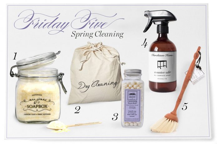 Friday Five: Spring Cleaning Products