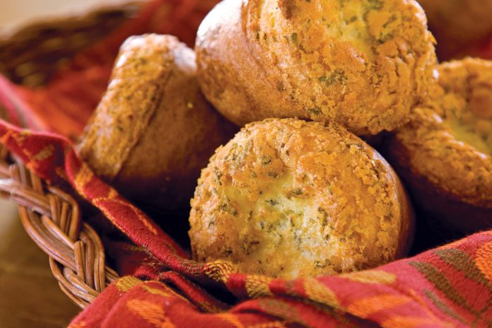 Garlic-and-Herb Popovers