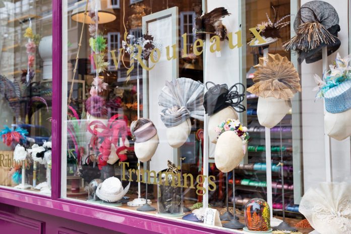Imagination takes flight in the haberdashery of Annabel Lewis. A range of adornments makes V V Rouleaux the destination of choice for embellishing special objects and occasions.