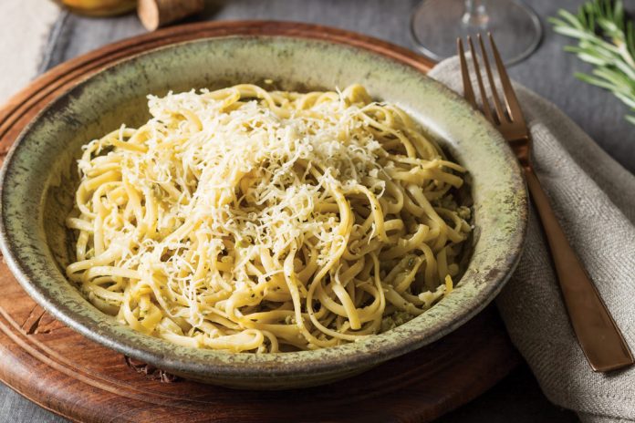 Linguine with Olive Tapenade