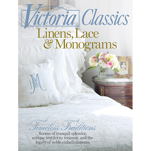 Victoria Special Issue Linens, Lace & Monogram 2017
