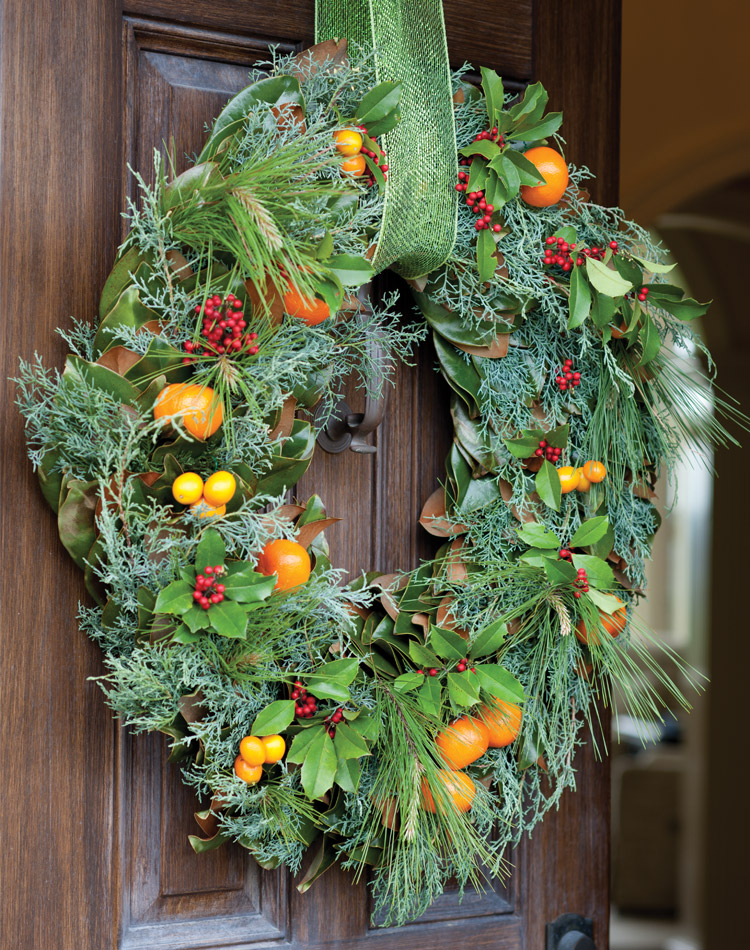 How to Craft a Citrus Wreath