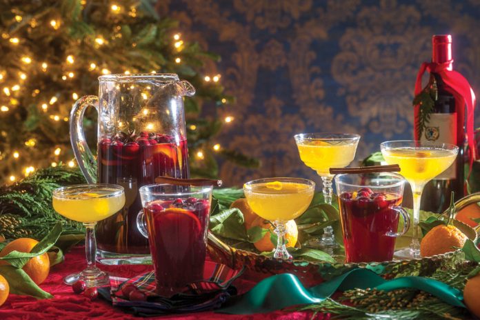 Cranberry and Clementine Mulled Wine  