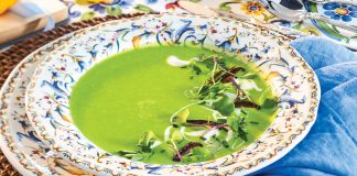 Chilled English Pea Soup