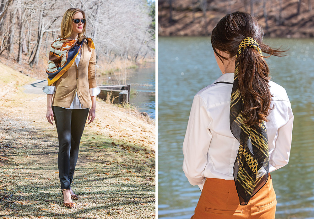 How to Style a Scarf